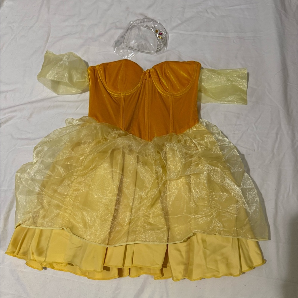 Dolls Kill Trickz N Treatz Classic Princess Belle Costume